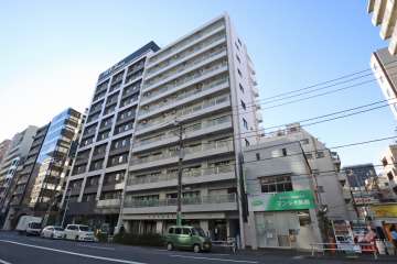 ヴェラハイツ御徒町の外観(北東側から)　　