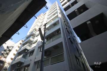 ヴェラハイツ御徒町の外観(南西側から)　