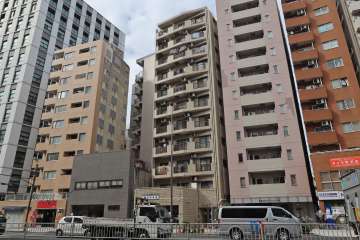 エクレール入谷の外観(北東側から)