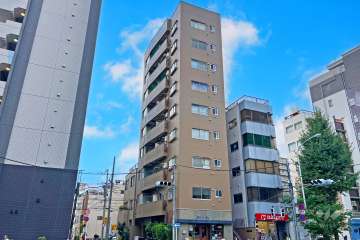 北上野永谷コーポラスの外観（北東側から）