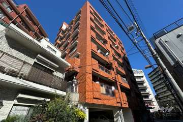 ライオンズマンション浅草三社の外観（南側から）