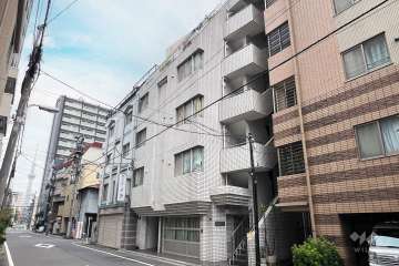 メゾンルグラン上野の外観（北西側から）