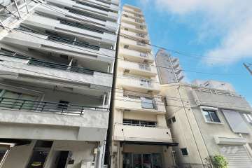 下谷第2サマリヤマンションの外観（北西側から）