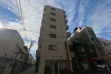 ペガサスマンション千束の外観（北西側から）