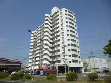 ユニハイム東灘の外観（南西側から）