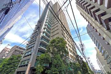 大江戸タワーレジデンスの外観（西側から）