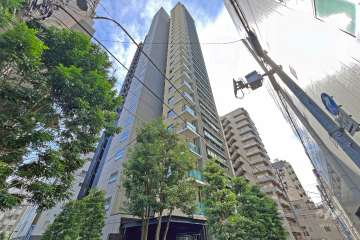 大江戸タワーレジデンスの外観（北側から）