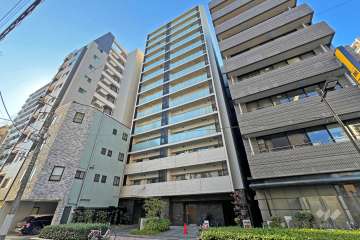 クリオ浅草橋の外観（北東側から）