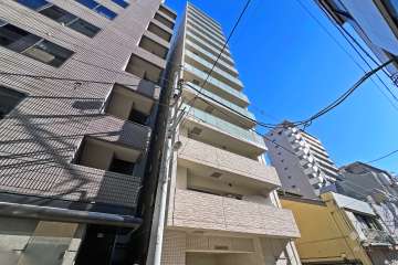 クリオ浅草橋の外観（北西側から）