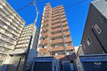 フォースター南千住の外観（南西側から）