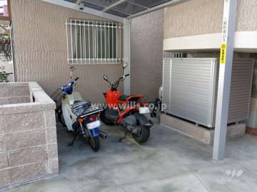 バイク置場