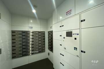 共用ポストと宅配ボックス