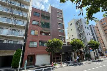 ビクトリアマンションの外観（北西側から）