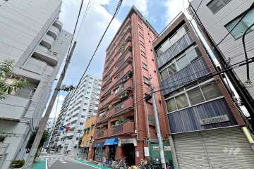 鳥越尾形シャルムの外観（南東側から）