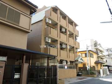 シャルマンフジ御影弐番館の外観（北東側から）