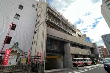 浅草橋産業会館の外観（北西側から）