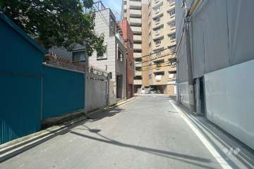 敷地東側の前面道路　