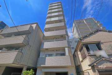 グランフォース入谷の外観（北東側から）