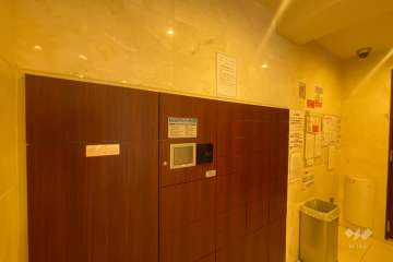 共用ポストと宅配ボックス