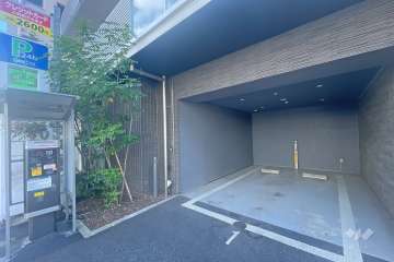 敷地内にあるコインパーキング