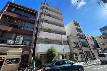 レジーナ上野イーストの外観（南西側から）