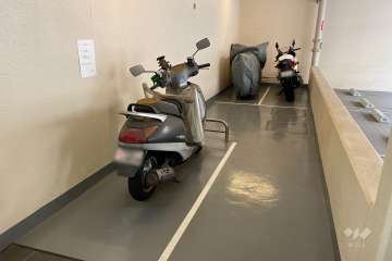 バイク置場