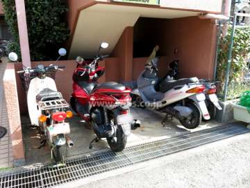 バイク置場