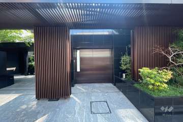 駐輪場の出入り口