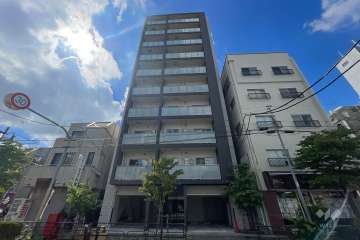 エーハウス浅草の外観（北西側から）