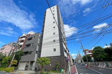 グローベル奥浅草寺町通りHANAの外観（南東側から）