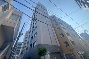 グランドコンシェルジュ蔵前の外観（北東側から）
