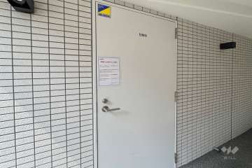 駐輪場の出入り口　