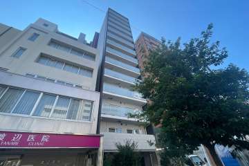 メインステージ入谷2の外観（北西側から）