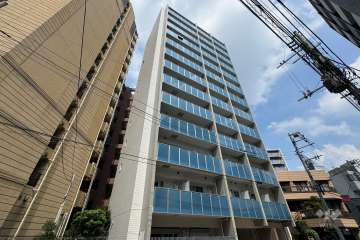 パレステージ上野入谷の外観（南西側から）