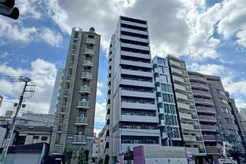 ステージグランデ上野の外観(北西側から）.