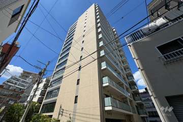 リビオレゾン上野入谷ザテラスの外観（南東側から）