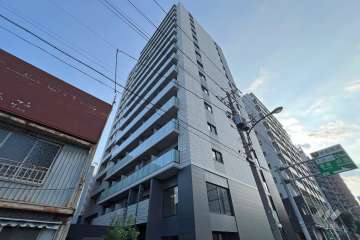 クレアホームズフラン東京三ノ輪敷地の外観（北東側から）