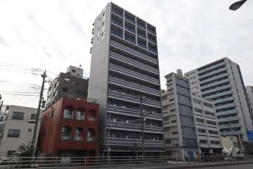 メインステージ三ノ輪Ⅲの外観(北東側から)