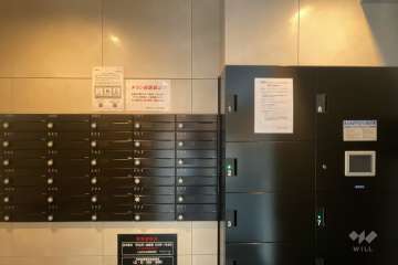 宅配ボックスと共用ポスト