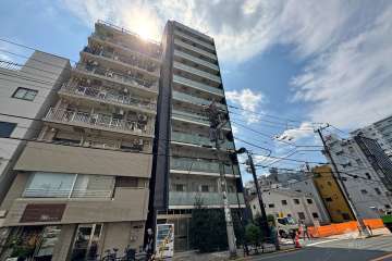 ヴァレッシア上野ノースシティの外観（北東側から）.
