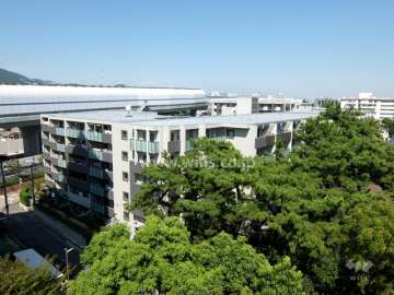 グランベース芦屋川ロジュマンの遠景