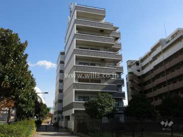 ライオンズマンション住吉南町の外観（北西側から）