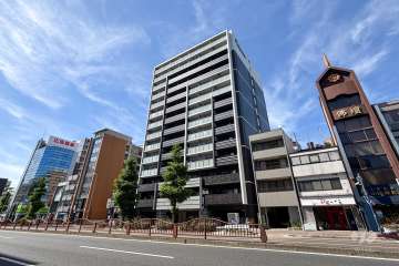 プレサンス広小路通今池の外観（南西側から）