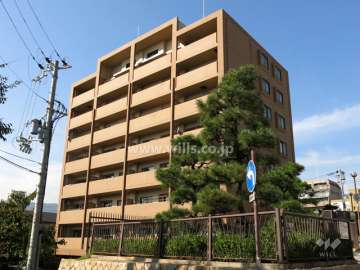 リブコート住吉川の外観（南東側から）