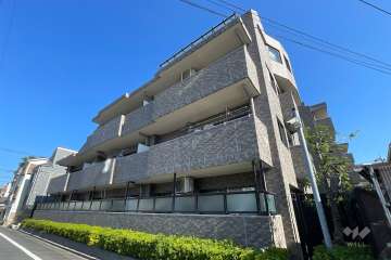 ライオンズマンション葛飾鎌倉の外観（南西側から）