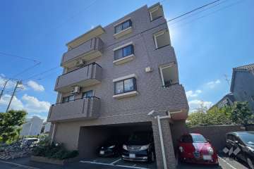 ライオンズマンション金町水元公園の外観（北西側から）　