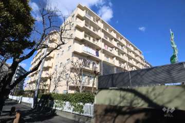 トーア立石マンションの外観(南西側から)