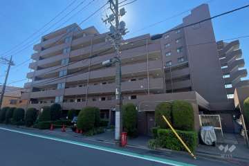 新小岩パークホームズの外観（北東側から）