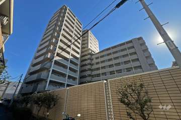 コスモシティガーデンズ東京イーストの外観（北西側から）