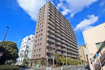 青砥東パークホームズの外観（南西側から）